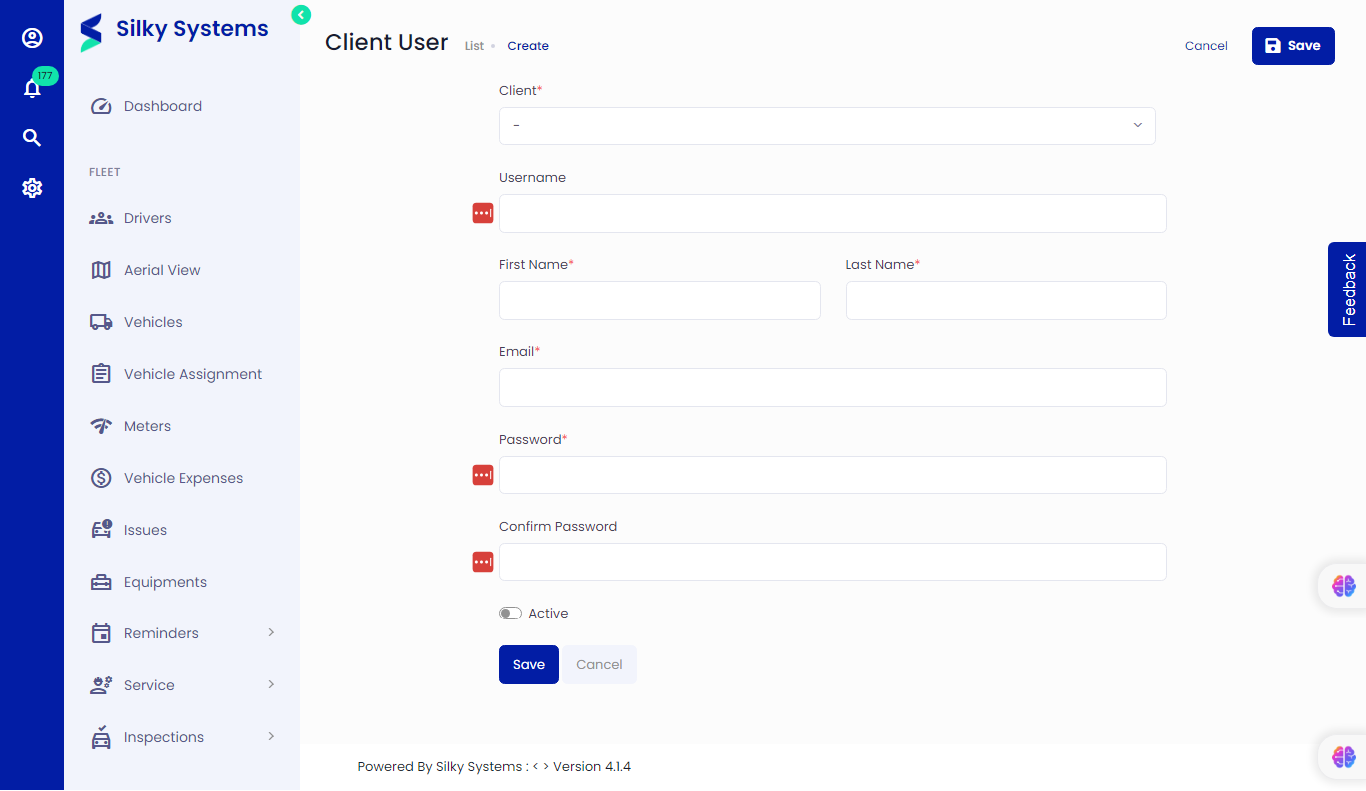 Create a Client User